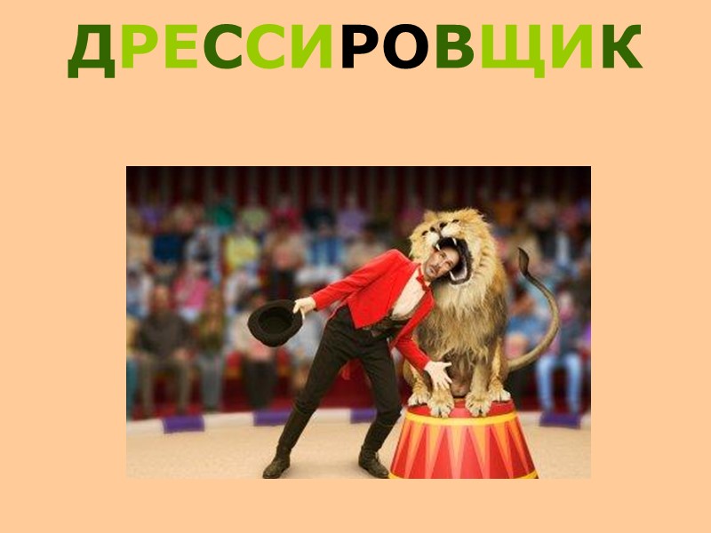 ДРЕССИРОВЩИК